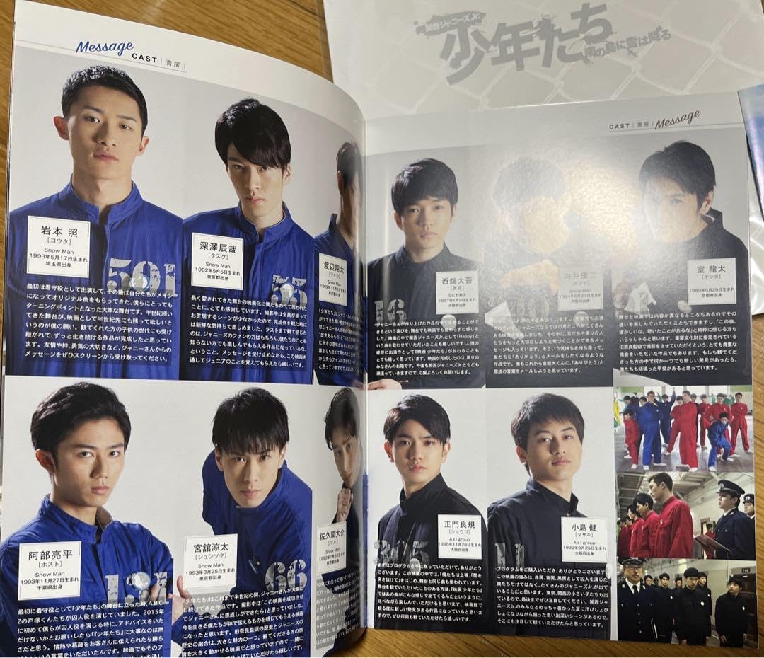 Amazon.co.jp: 少年たちパンフレット2冊、映画少年たちセット : 文房具